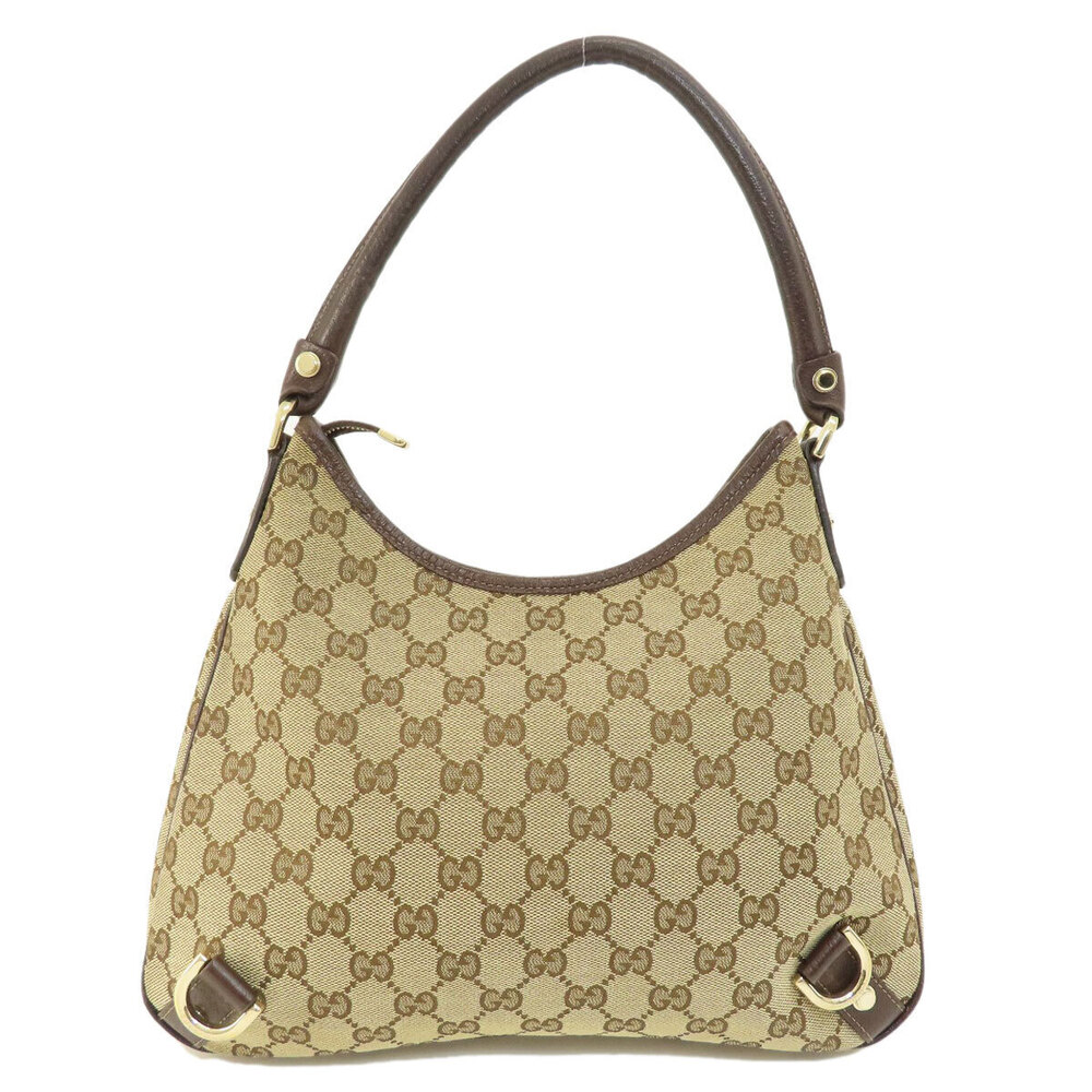 Gucci Bag Hobo One Canvas GG Leather Shoulder